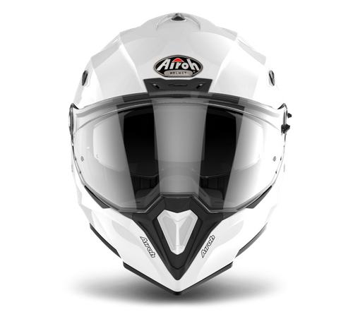 Kask Airoh Commander -  white gloss Rozmiar ogólny - S na Arena.pl