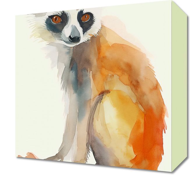 Obraz 30x30cm Lemurek zdjęcie 1