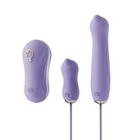 zestaw stymulatorów unicorn set berry violet zalo
