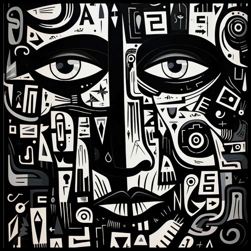 Plakat 70x70cm Labirynt Myśli na Arena.pl