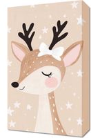 Obraz 30x50cm Wzory dla Dzieci, Dziewczynki Do Pokoju - Sarenka