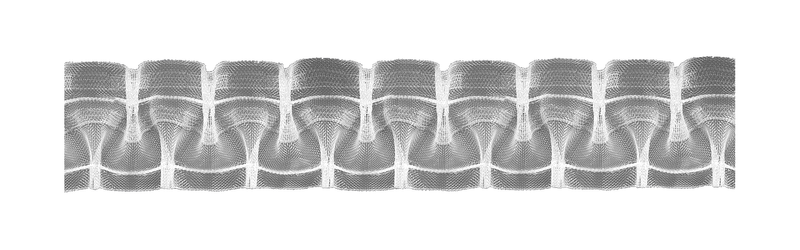 TAŚMA MARSZCZĄCA SMOK 1:2,5 szer. 5 cm 1szt - 50mb zdjęcie 1