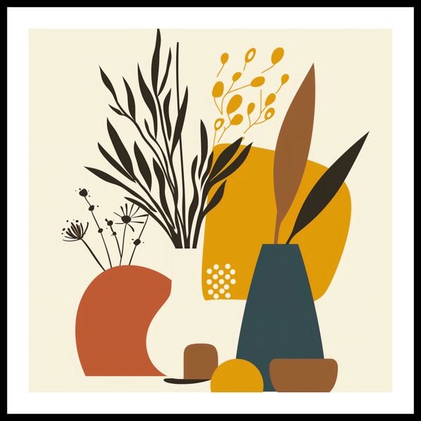 Plakat 50x50cm Zimowy Zbiór zdjęcie 3