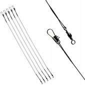 PRZYPONY STALOWE STALKI 25 cm 13 kg 1x7 - 5 szt