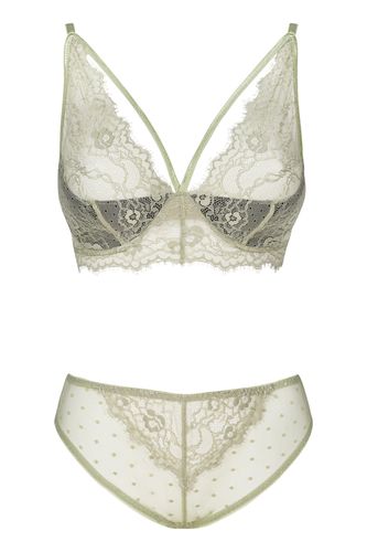 Zmysłowy komplet Pine Khaki rozmiar - S/M na Arena.pl