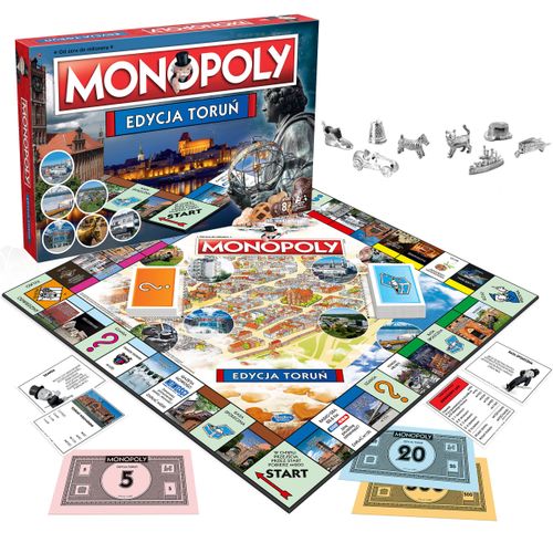 GRA MONOPOLY Edycja TORUŃ na Arena.pl