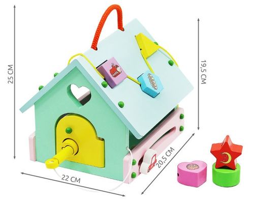 Domek drewniany - sorter na Arena.pl