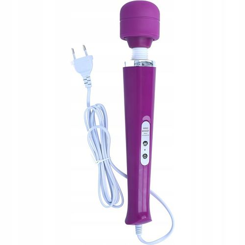 Masażer Łechtaczki Wand 10 Trybów Zasilany Z Gniazdka Silikonowy 32 Cm Dł na Arena.pl