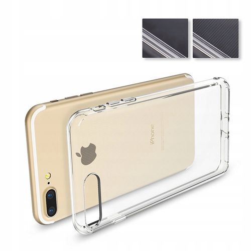ETUI JET BLACK RINGKE AIR IPHONE 7 PLUS + FOLIA na Arena.pl