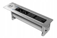 Gniazdo wpuszczane chowane w blat USB/HDMI Spacetronik Ładowarka INDUKCYJNA