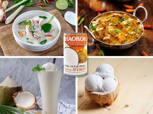 Mleko kokosowe coconut milk chaokoh w puszce wege Tajlandia 165ml na Arena.pl