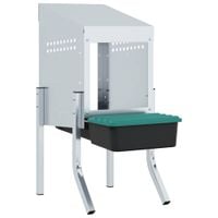 Kurnik 1 komora z nogami ocynkowana stal