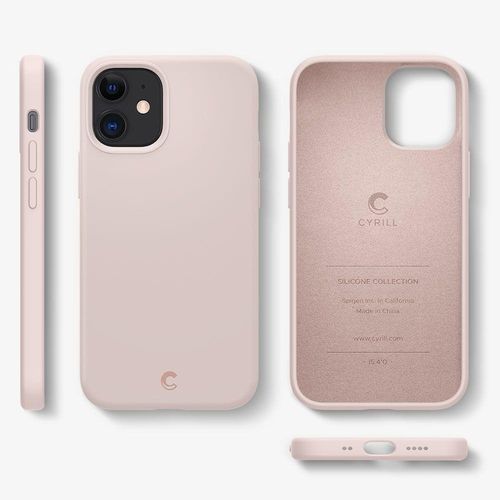SPIGEN CYRILL SILICONE IPHONE 12 MINI PINK SAND na Arena.pl