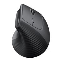 Bezprzewodowa mysz pionowa Ugreen M571, 2.4G, 4000 DPI, 1x AA (czarna)