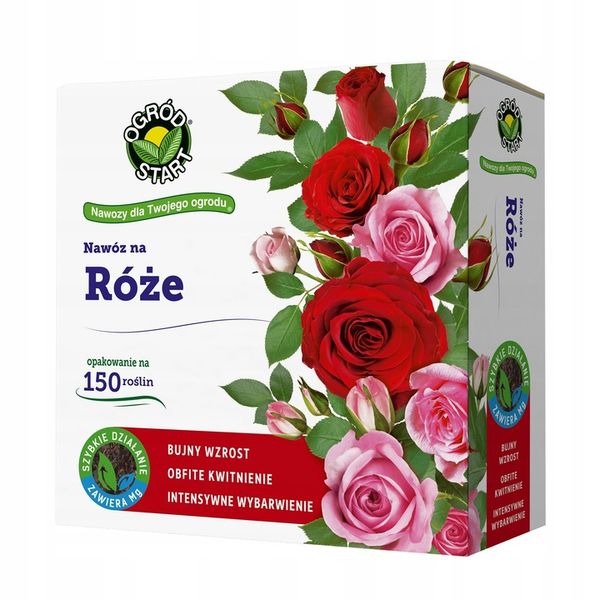 Nawóz do Róż granulowany 3 kg karton zdjęcie 2