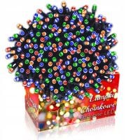 LAMPKI CHOINKOWE 500 LED ZEW/WEW WIELOKOLOROWE