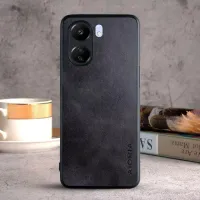 Etui AIORIA Vintage LEATHER do Xiaomi Poco C65 / Xiaomi Redmi 13C 4G czarny