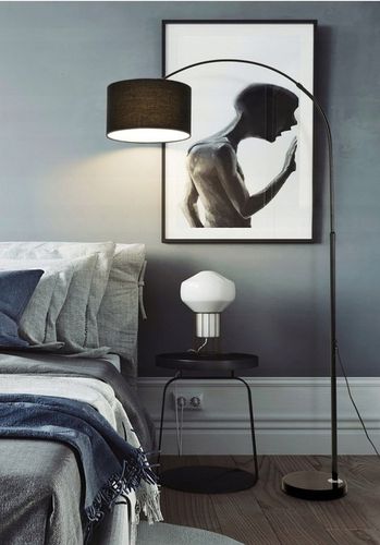 LAMPA PODŁOGOWA LED E27 elastyczna gęsia szyja do czytania 175cm na Arena.pl