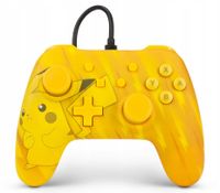 Gamepad Kontroler do Nintendo Switch PowerA Pokemon Static Pikachu Żółty