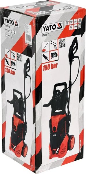 MYJKA CIŚNIENIOWA YATO 150 bar 2000 W zdjęcie 10