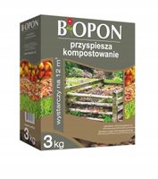 BIOPON NAWÓZ KOMPOSTER 3KG GRANULAT kompostownik