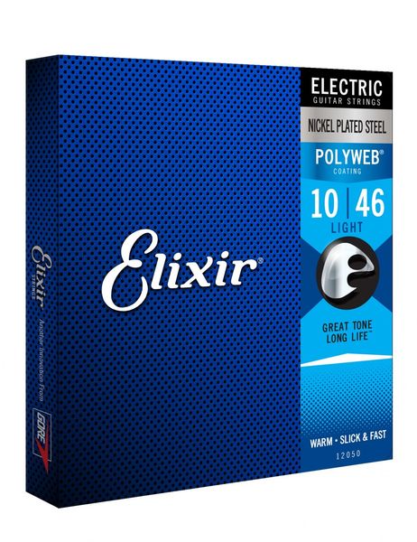 Struny do gitary elektrycznej Elixir 12050 Nickel POLYWEB Coating 10-46 zdjęcie 3