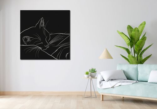 Obraz 100x100cm Nocny Spokój na Arena.pl