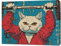 Obraz 90x70cm Mistrz Ciężarów