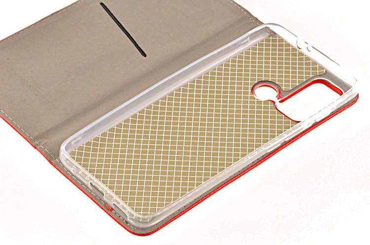 Etui Smart do Motorola Moto G60 czerwony zdjęcie 4