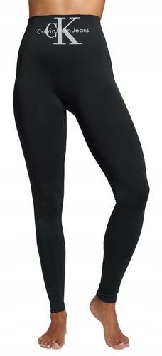 CK CALVIN KLEIN LEGINSY DAMSKIE MICROFIBER BLACK S na Arena.pl