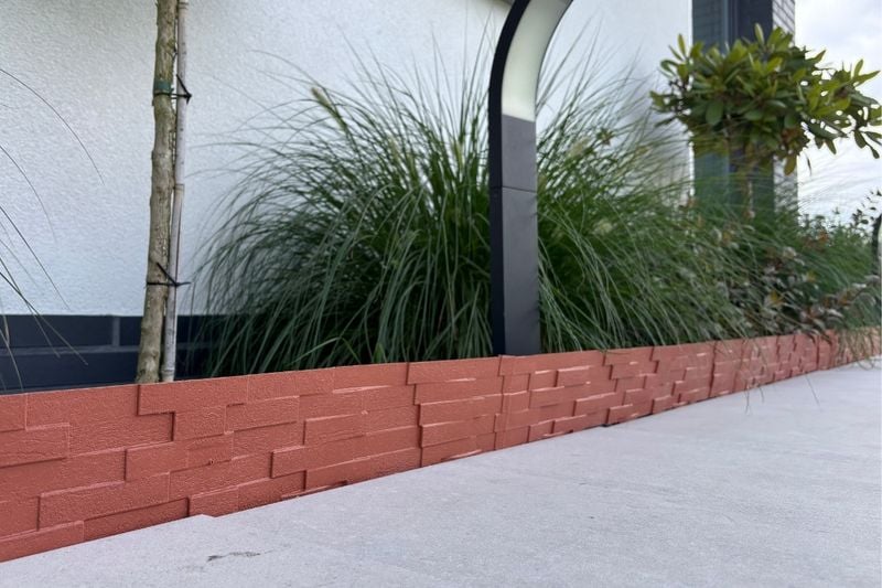 Palisada Stone 80 cm terakota zdjęcie 3