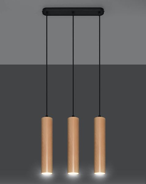 Wisząca LAMPA loftowa SL.0638 loftowa OPRAWA zwis tuby brązowe zdjęcie 3