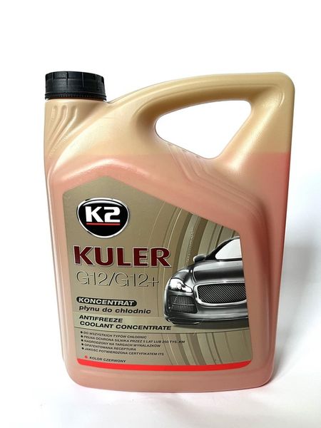 PLYN DO CHLODNIC KULER 5L -35C CZERWONY zdjęcie 2