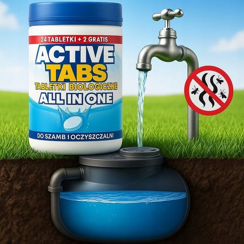 TABLETKI BAKTERIE DO SZAMBA I OCZYSZCZALNI MOCNY SKUTECZNY NAWET ZIMĄ na Arena.pl