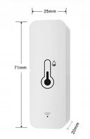 TERMOMETR HIGROMETR WIFI TUYA SMART LIFE CZUJNIK TEMPERATURY WIFI