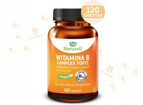 NATURELL Witamina B Complex Forte 120 tabletek na Arena.pl