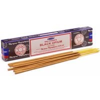 INDYJSKIE KADZIDEŁKA SATYA CZARNE OPIUM BLACK OPIUM 15 G