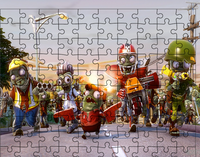 Puzzle Plants vs Zombie