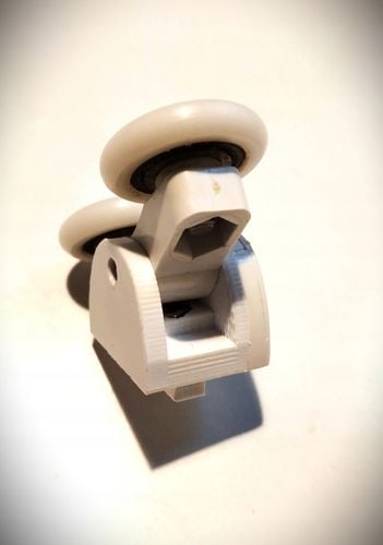 Sprawdzony zestaw naprawczy wózek rolka kabiny Sanplast C0267,C0268,C2133 na Arena.pl