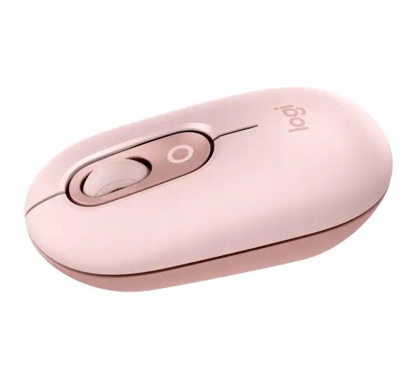 Mysz Logitech POP Mouse Różowa Bluetooth bezprzewodowa zdjęcie 2