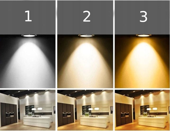 Panel LED plafon okrągły natynkowy 18W CCD zdjęcie 4