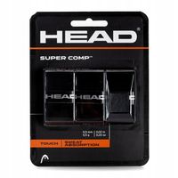 Owijki do rakiet tenisowych HEAD Super Comp 3 szt. czarne 285088 OS