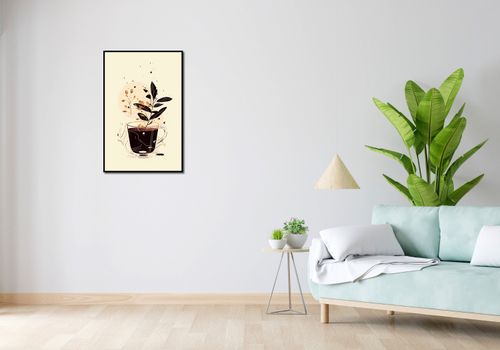 Plakat 53x81cm Jesienna Donica na Arena.pl
