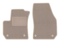 Dywaniki welurowe przód Opel Zafira B 2005-2014 beżowe
