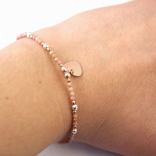 "Bransoletka RODONIT HEMATYT 925" na Arena.pl