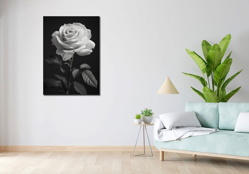 Obraz 70x100cm Płatki Róż zdjęcie 2