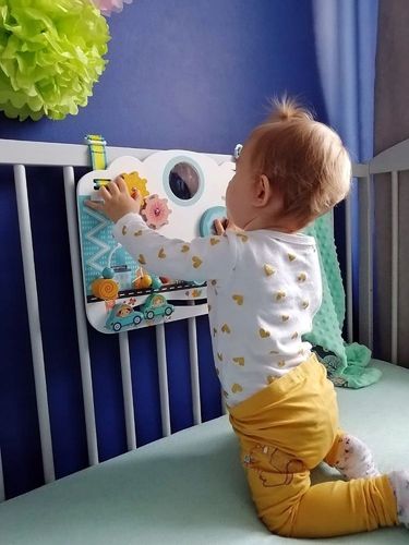 SENSORYCZNA TABLICA AKTYWNOŚCI DLA MALUCHA na Arena.pl