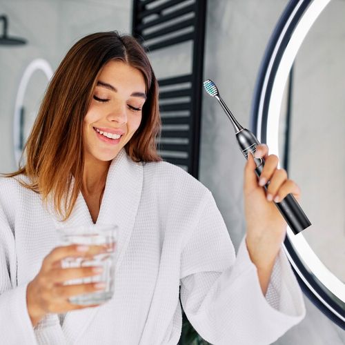 Szczoteczka Soniczna Elektryczna Magnetyczna do Zębów dla Dzieci Dorosłych na Arena.pl