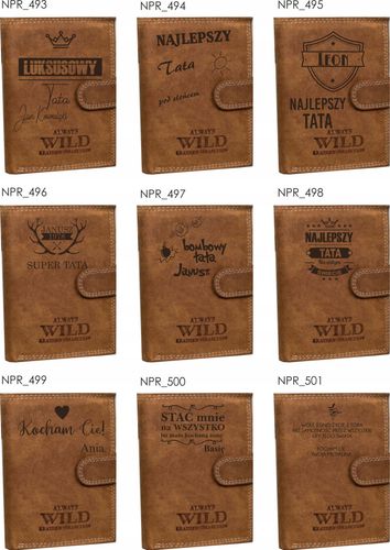 Portfel skóra 100% na WALENTYNKI dla faceta GIFT na Arena.pl