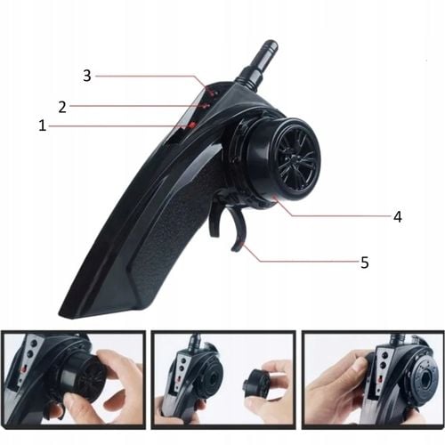 SAMOCHÓD RC DO DRIFTU AUTO WYŚCIGOWE ZDALNIE STEROWANE DRIFT 4x4 PILOT 2,4 na Arena.pl